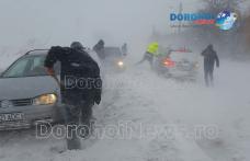 Ninsoarea și viscolul puternic îngreunează circulația în județ. Vezi drumurile închise temporar! - FOTO