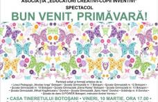 Şcoala Gimnazială „Mihail Kogălniceanu” Dorohoi prezentă la Botoşani pe scena spectacolului „Bun venit, primăvară!”