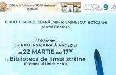 Ziua Internaţională a Poeziei sărbătorită la Biblioteca de Limbi Străine