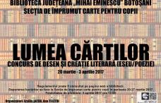 Festivitatea de premiere a concursului „Lumea cărţilor prin desen şi creaţie literară”, la Biblioteca Botoșani