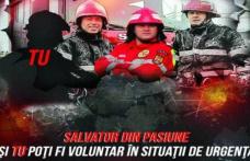 Alege să fii voluntar! Vă aşteptăm alături de noi! „Salvator din pasiune”