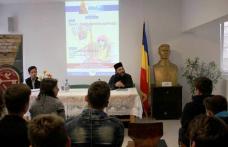 Conferință susținută de Pr. Arhim. Mihail Daniliuc la Seminarul dorohoian - FOTO