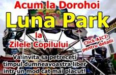 Zilele Copilului Dorohoi 2017: Adrenalină, distracție şi senzaţii tari la Parcul de distracţii Luna Park