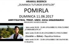 Comuna Pomîrla se pregătește de sărbătoare! Hramul Bisericii urmat de un spectacol de zile mari