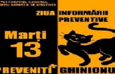 Marţi, 13 – Zi fără ghinion, alături de pompieri!