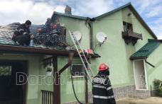 Misiune de amploare a pompierilor dorohoieni! Anexe distruse de un incendiu la Pomîrla – VIDEO/FOTO