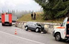 Accident cu două victime produs într-o curbă periculoasă, de un şofer din județul Botoşani