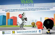 Poliția Română și Lidl dau Verde la educație pentru circulație printr-o nouă lecție de educație rutieră