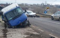 Accident pe drumul Botoșani-Suceava! O persoană a fost rănită după ce a intrat cu capul în parbriz!