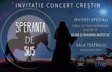 Concert creștin „Speranță de sus” susținut de corul de tineri Dorobanți la Sala teatrului din Dorohoi!