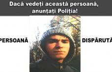 Poliția caută un adolescent de 18 ani care a dispărut de 10 zile