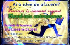 „Elevul – mic antreprenor” - Concurs regional la Liceul „Regina Maria” Dorohoi