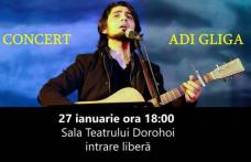 Concert Adi Gliga la Dorohoi: Un adevărat regal de muzică creștină. Vezi detalii!