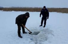 Braconaj! Botoșănean depistat de jandarmi în timp ce scotea din apă nouăsprezece peşti - FOTO