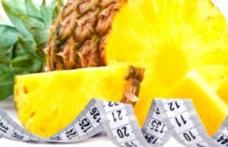 Vezi cum poți scăpa de un kilogram pe zi cu dieta cu ananas