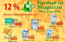 Farmacia Magistra: Campanie promoțională cu reducere la toate produsele pentru copii