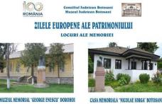 Zilele Europene ale Patrimoniului desfăşurate la Dorohoi sub genericul „Locuri ale memoriei”