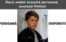 ALERTĂ! Poliţiştii caută un minor din Broscăuți, dispărut de acasă!