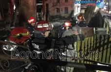 Intervenție promptă a pompierilor la început de an! Pericol de explozie pe strada A.I. Cuza din Dorohoi - FOTO