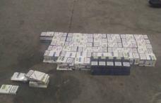 Ţigări de contrabandă confiscate de la o femeie de 50 din Suharău, aflată ca pasageră într-un autoturism