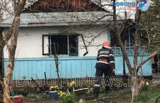 Incendiu la o casă din Cordăreni! Pompierii dorohoieni au intervenit pentru stingere – FOTO