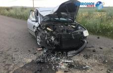 Accident! O mașină s-a izbit violent de un camion pe drumul dintre Dorohoi și Loturi Enescu – FOTO