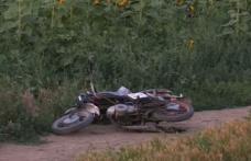 Un tânăr pe motocicletă, fără permis, prins de poliție după o urmărire în trafic