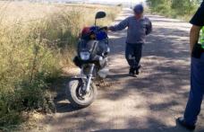 Depistat în trafic Poliţiştii de frontieră din Dorohoi, fără permis şi cu mopedul neînregistrat