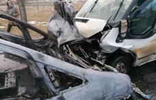 Opt ambulanțe și o autospecială pentru transport victime multiple trimise la accidentul de la Blândești - FOTO