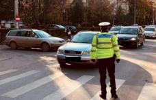 Șoferii care nu acordă prioritate, amendați de polițiști