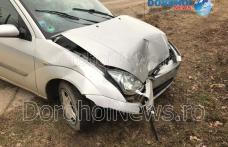 Accident la Carasa provocat de un tânăr din Dorohoi. Un bărbat a ajuns la spital - FOTO