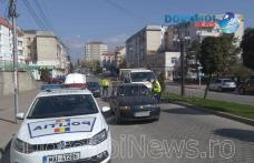 Acțiune de amploare a polițiștilor la Dorohoi. Șoferii și pietonii au fost verificați de autorități - FOTO