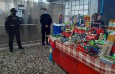 Razie cu „mascaţi” în Piața Centrală. Peste două tone de produse alimentare confiscate - FOTO