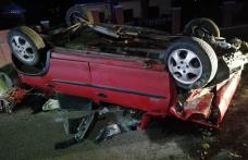 Accident în județul Botoșani. Se întorcea din Cehia și s-a răsturnat la 10 km de casă - FOTO