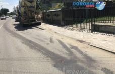 Accident la Dorohoi! Femeie cu piciorul zdrobit după ce a fost călcată de o betonieră - FOTO