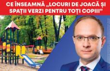 Cosmin Andrei: Am pregătit pentru familiile din Botoșani, Programul „LOCURI DE JOACĂ ȘI SPAȚII VERZI PENTRU TOȚII COPIII”