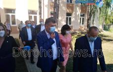 Președintele PSD, Marcel Ciolacu, a vizitat școala și grădinița din Șendriceni - FOTO