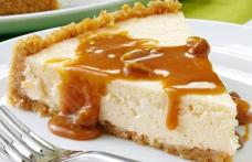 Cheesecake cu caramel