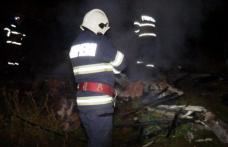 Incendiu la Hudești! Bucătărie de vară cuprinsă de flăcări