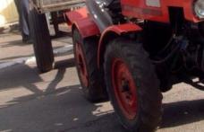 Accident provocat de un tractorist în stare de ebrietate