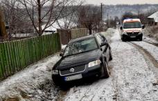 Tragedie la Văculești! Un bărbat și-a pierdut viața după ce a fost strivit de propriul autoturism