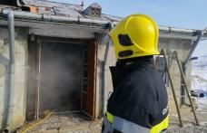 Locuința afectată de un incendiu la Cristești! Atenție la coșurile de fum neprotejate termic față de materialele combustibile!