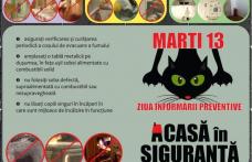 Ziua informării preventive: „ACASĂ ÎN SIGURANȚĂ!”