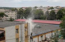 Incendiu la un supermarket din Dorohoi! Zeci de persoane au fost evacuate – FOTO/VIDEO