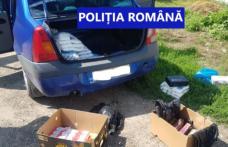 Șofer de 72 de ani prins cu țigări de contrabandă în portbagaj