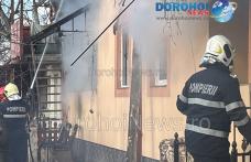 Incendiu izbucnit într-o casă în Dorohoi! Pompierii au intervenit de urgență - FOTO