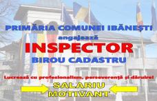 Primăria Ibănești organizează concurs: Vrei să lucrezi cu profesioniști? Vino în echipa noastră!