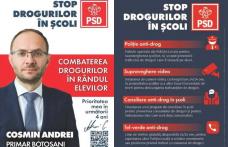 Cum va arăta programul de consiliere în școli pentru prevenirea consumului de droguri, anunțat de primarul Cosmin Andrei