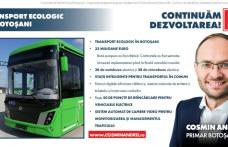 Care este programul pentru transport în comun electric din municipiul Botoșani realizat de primarul Cosmin Andrei