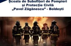 300 de locuri sunt puse la dispoziția tinerilor care își doresc să urmeze cursurile Școlii de Subofițeri Pompieri și Protecție Civilă „Pavel Zăgănescu